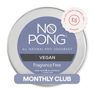 No Pong Fragrance Free Vegan Monthly Club