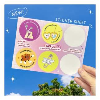 Re-Use Stickers (35g & 85g)